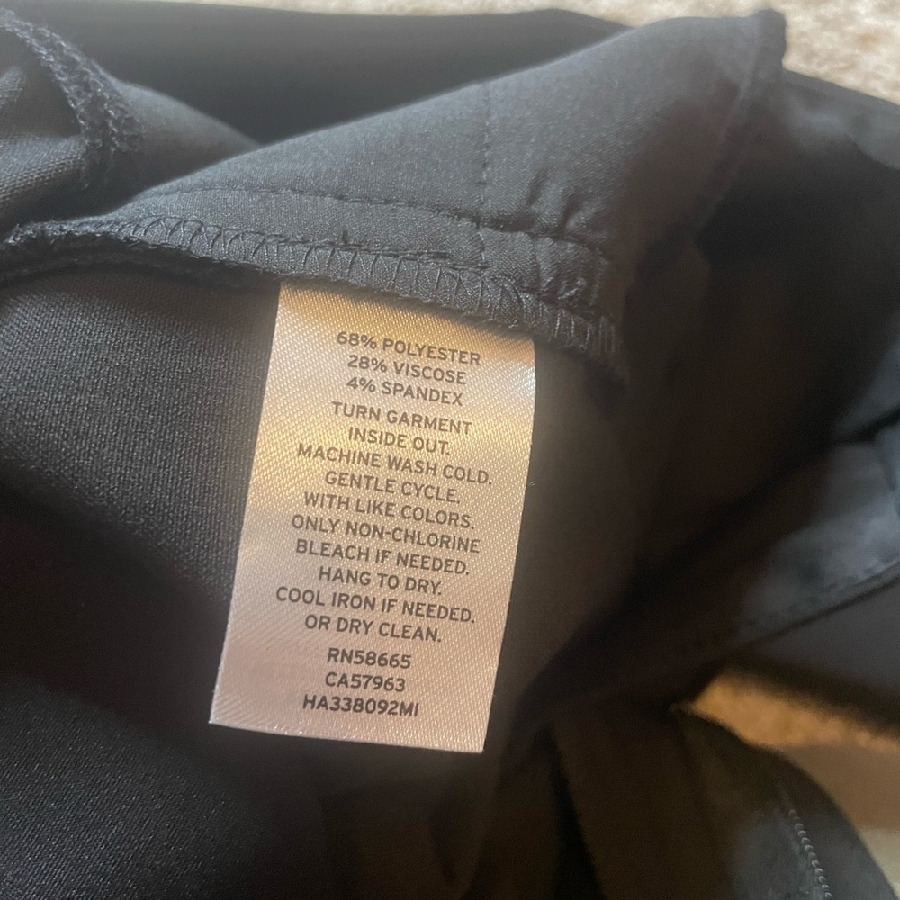 Halogen - NWT Taylor Fit Black Pants - Size 10 - Picture 9 of 11